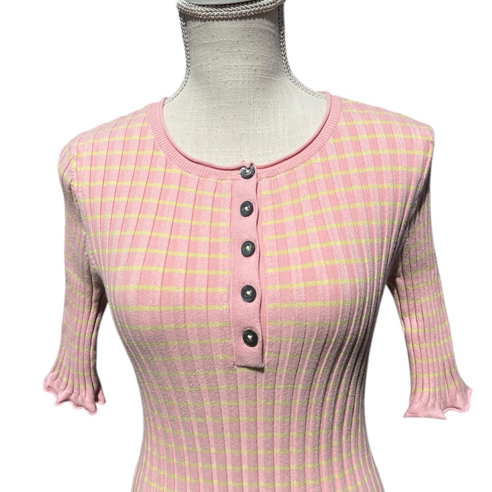 🌻Sundance Living Y2K Legend Henley top Size LP (Large Petite) - Picture 4 of 8
